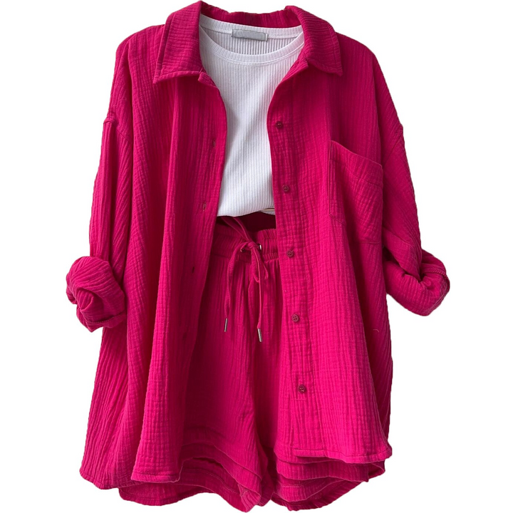 Amelie™ - Lässiges Baumwoll-Loungewear-Set