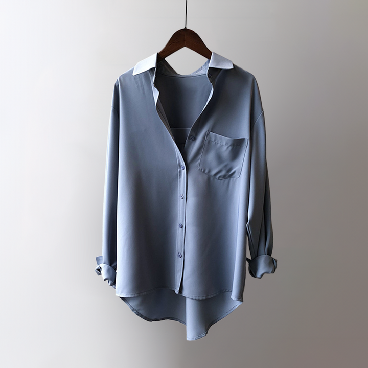 Frieda™ - Elegante Vintage lose Bluse