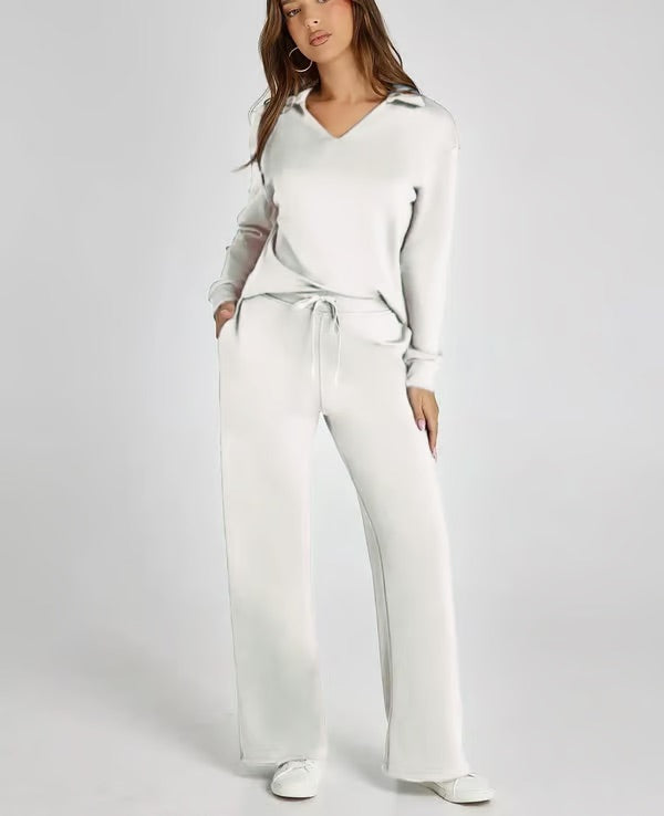 Carly™ - Elegantes Schlaghosen-Set mit hoher Taille