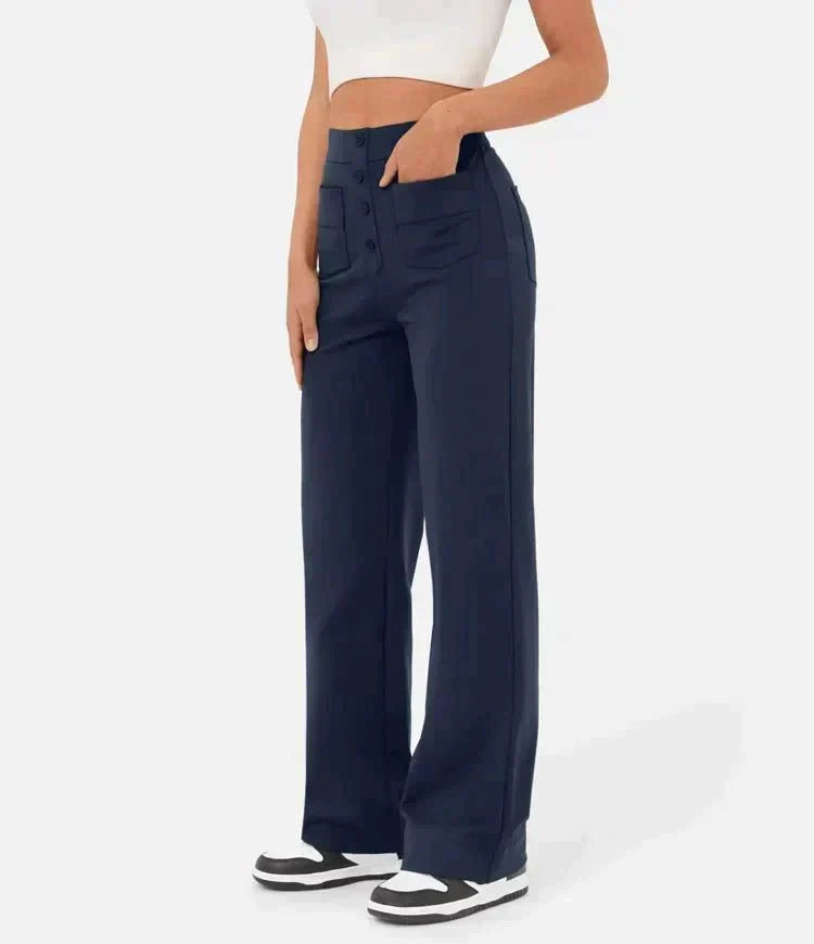 Annelise™ - Elastische Hose mit hoher Taille